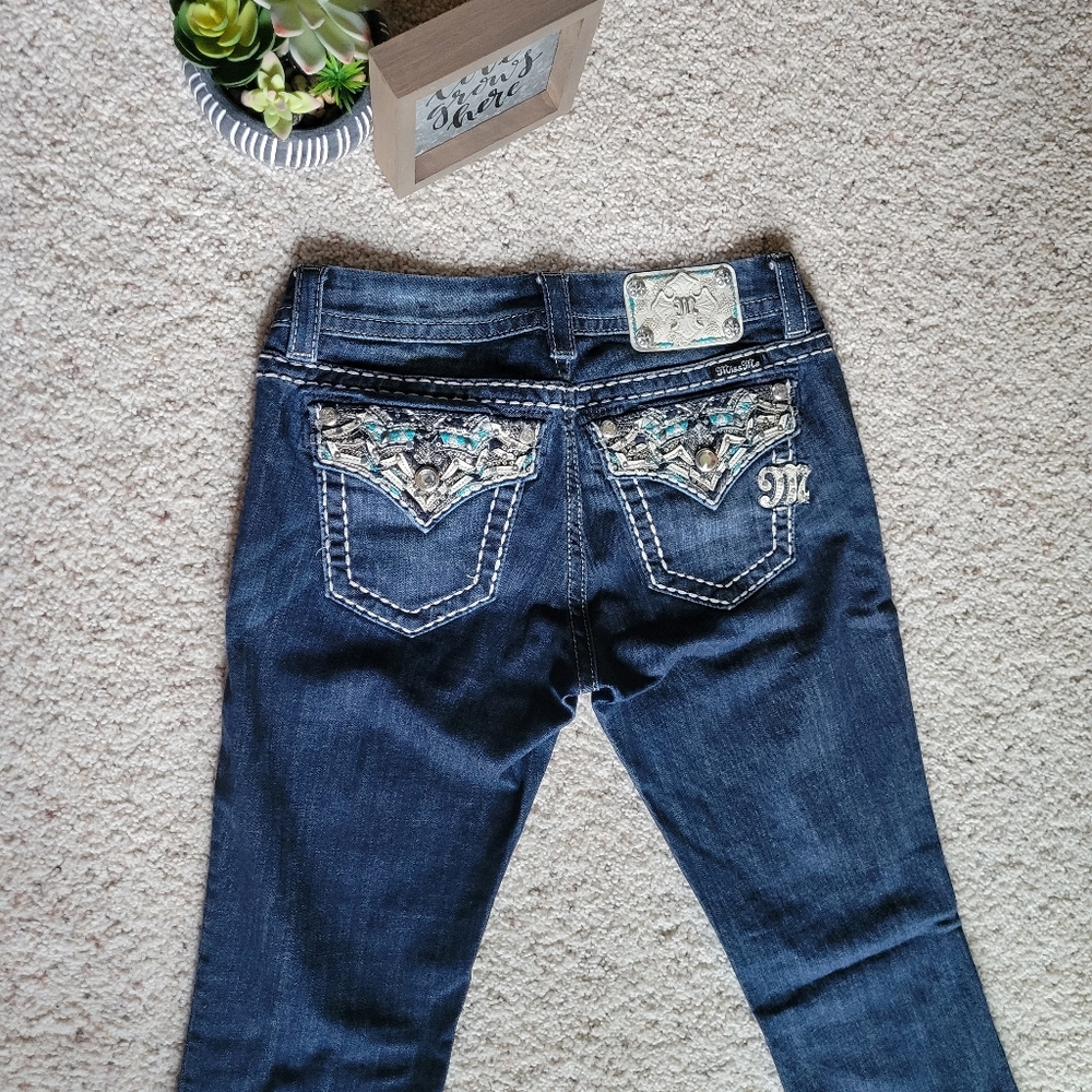 Size 27, Inseam 33, Miss Me Jeans